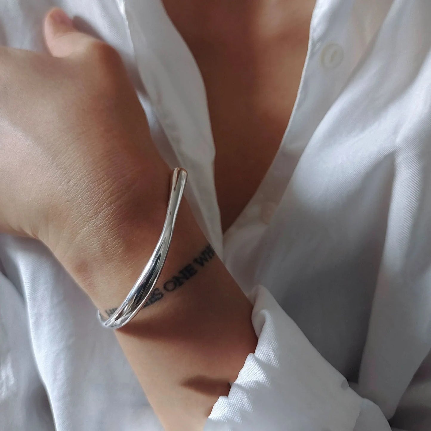 DL 925 Sterling Silver Bracelet (Korean Edition)