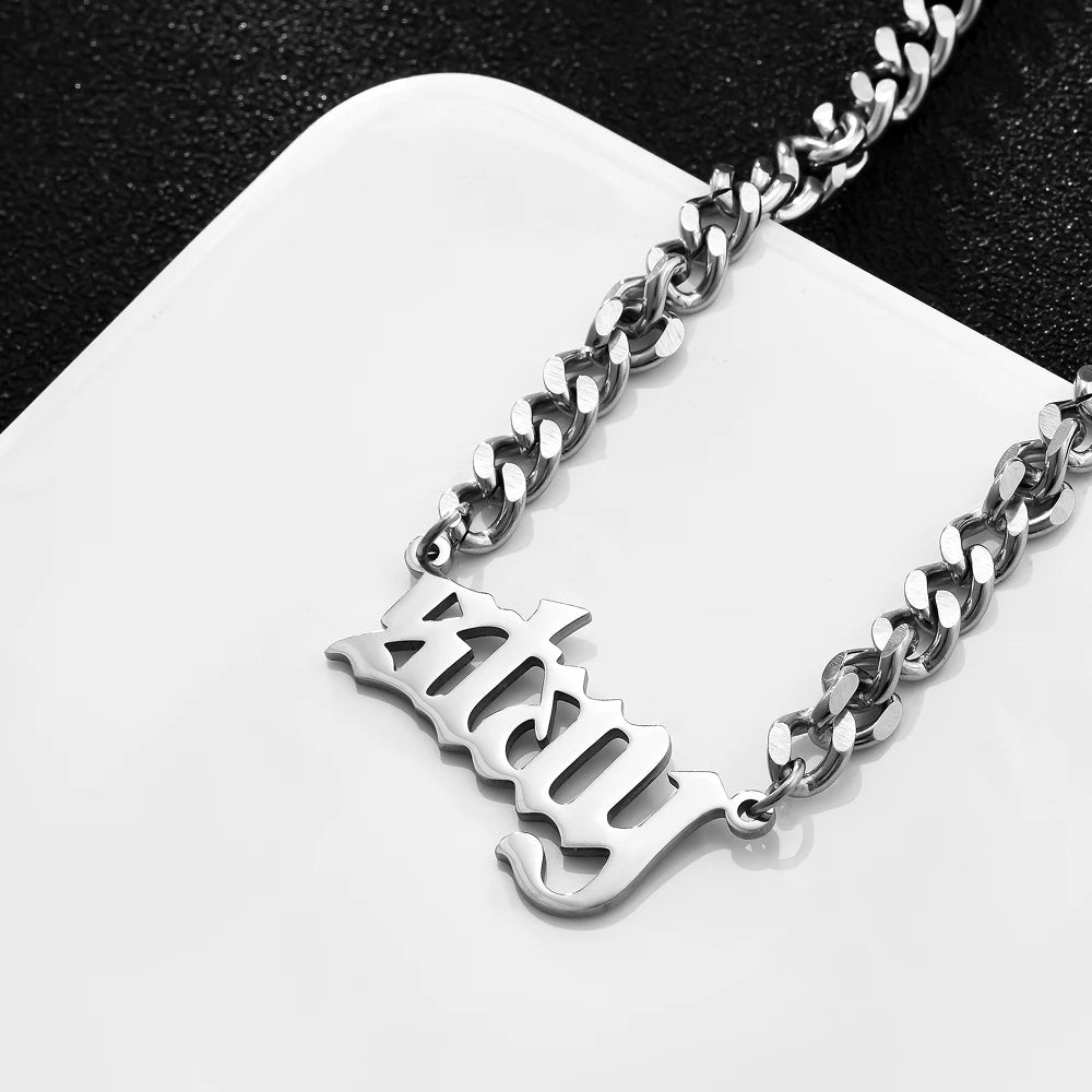 DL "Stay" Hip Hop Pendant Necklace (USA Edition)