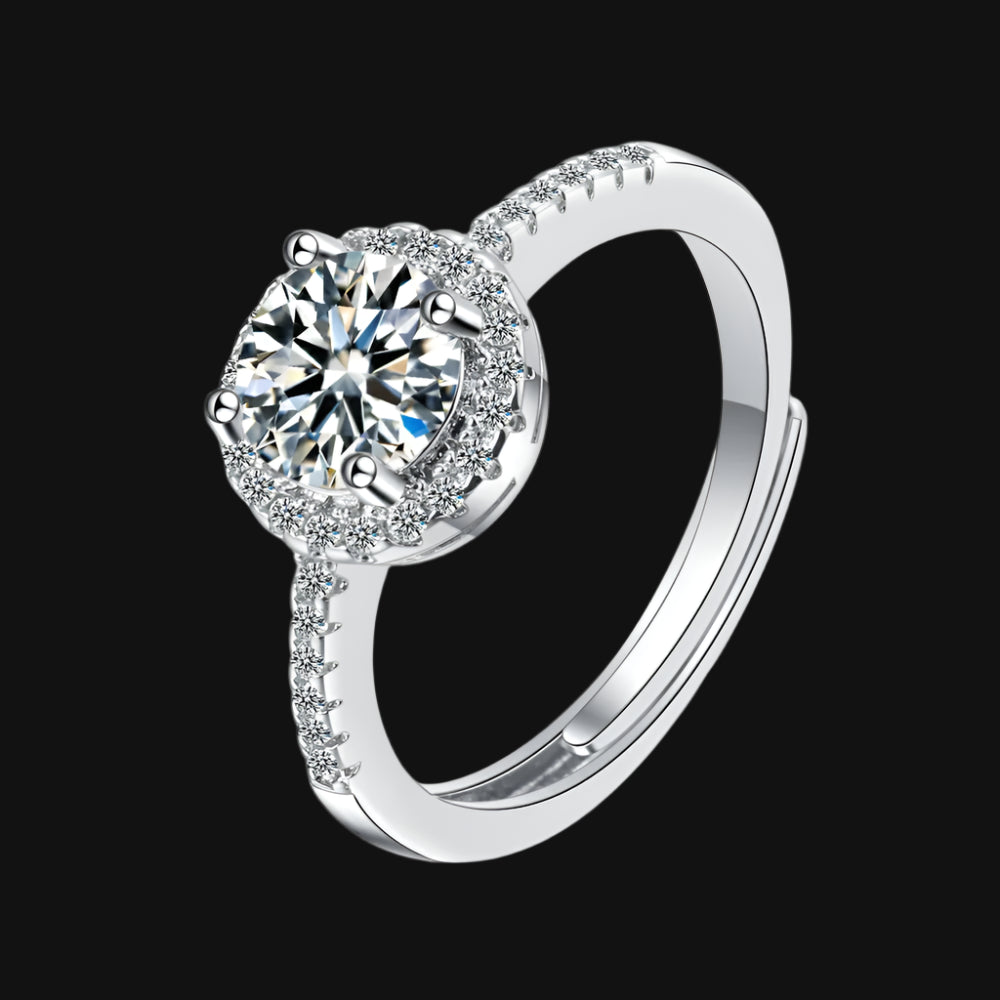 925 Sterling Silver Ring With perfect design (Italian Edition)