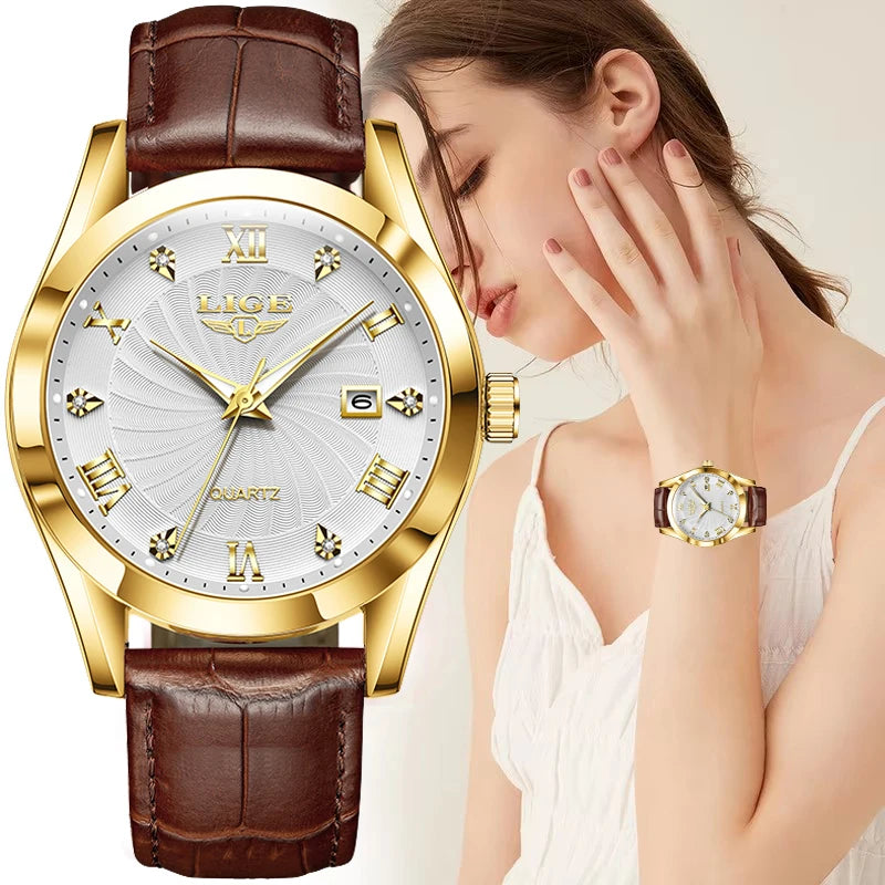 LIGE Women Watch perfect designed (USA EDITION)
