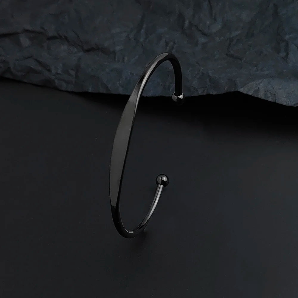 DL high quality gold plated spherical c-shape bracelet (China Edition)