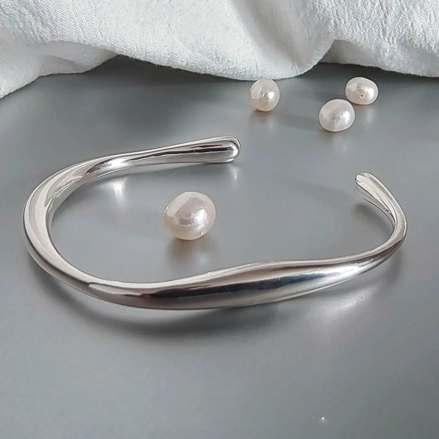DL 925 Sterling Silver Bracelet (Korean Edition)