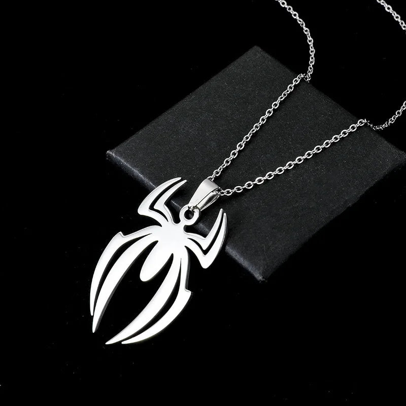 DL Spiderman Stainless Steel Necklace (Canadian Edition)