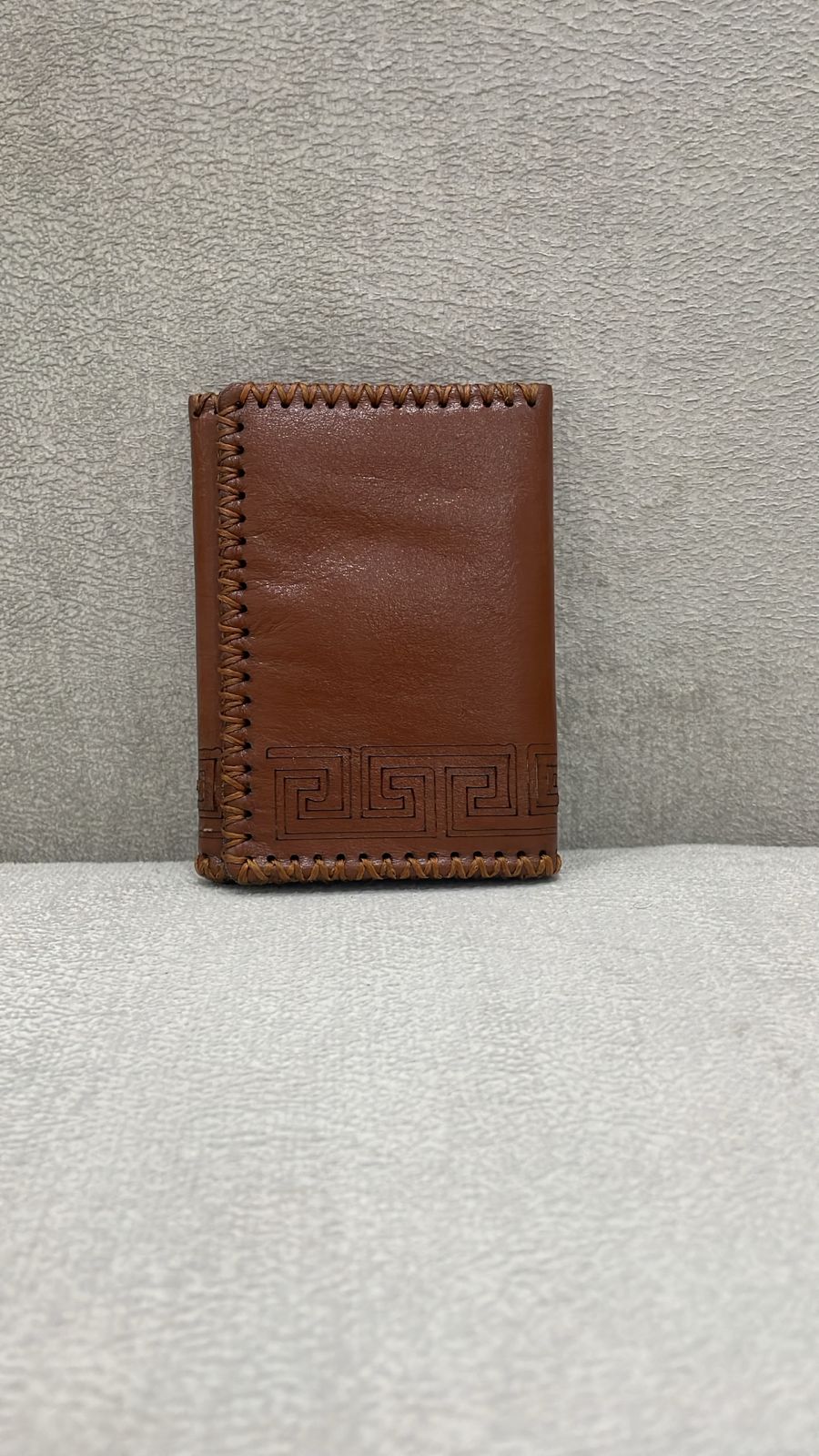 DL Handmade Personalized Leather Wallet