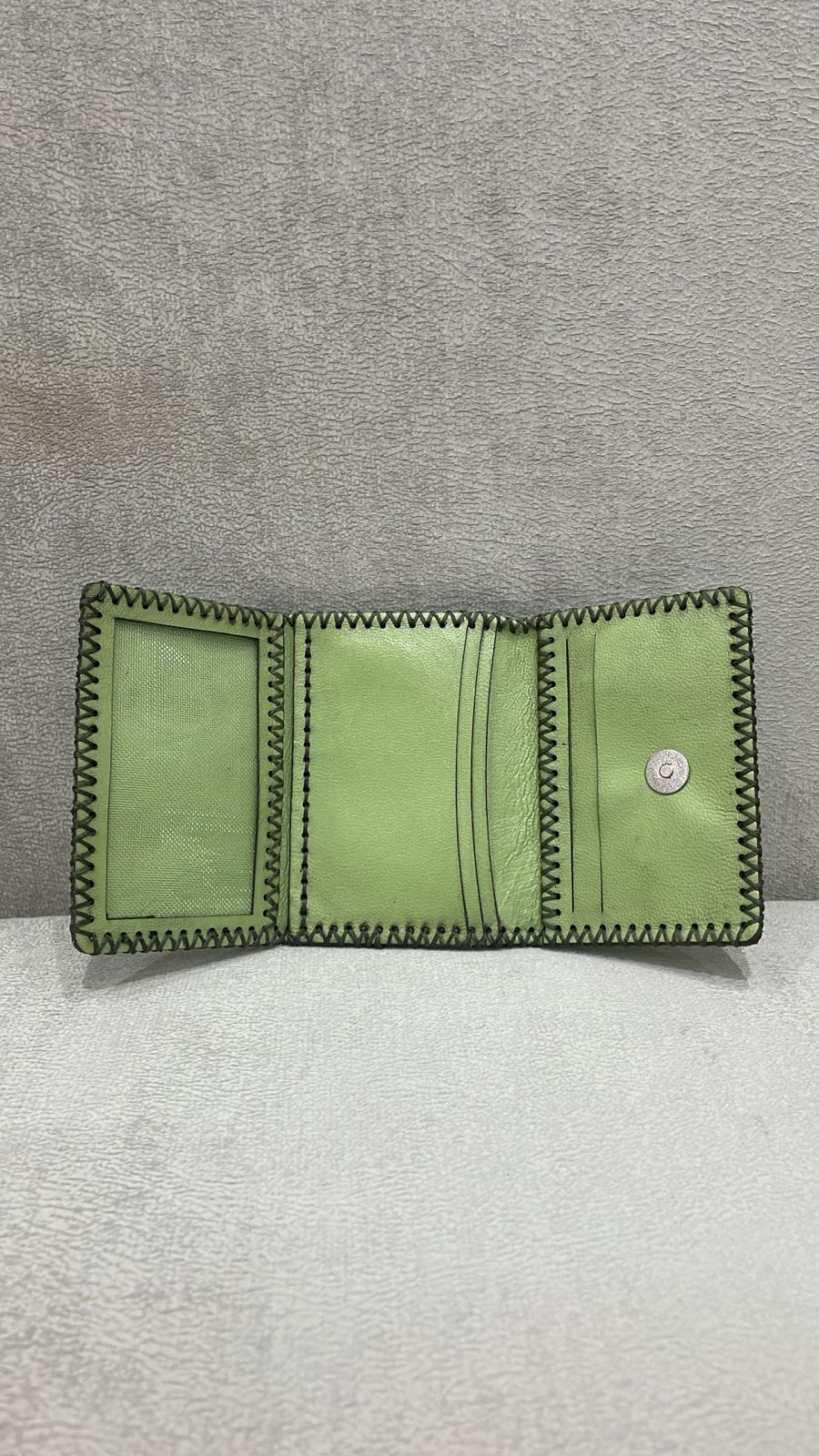 DL Handmade Personalized Leather Wallet