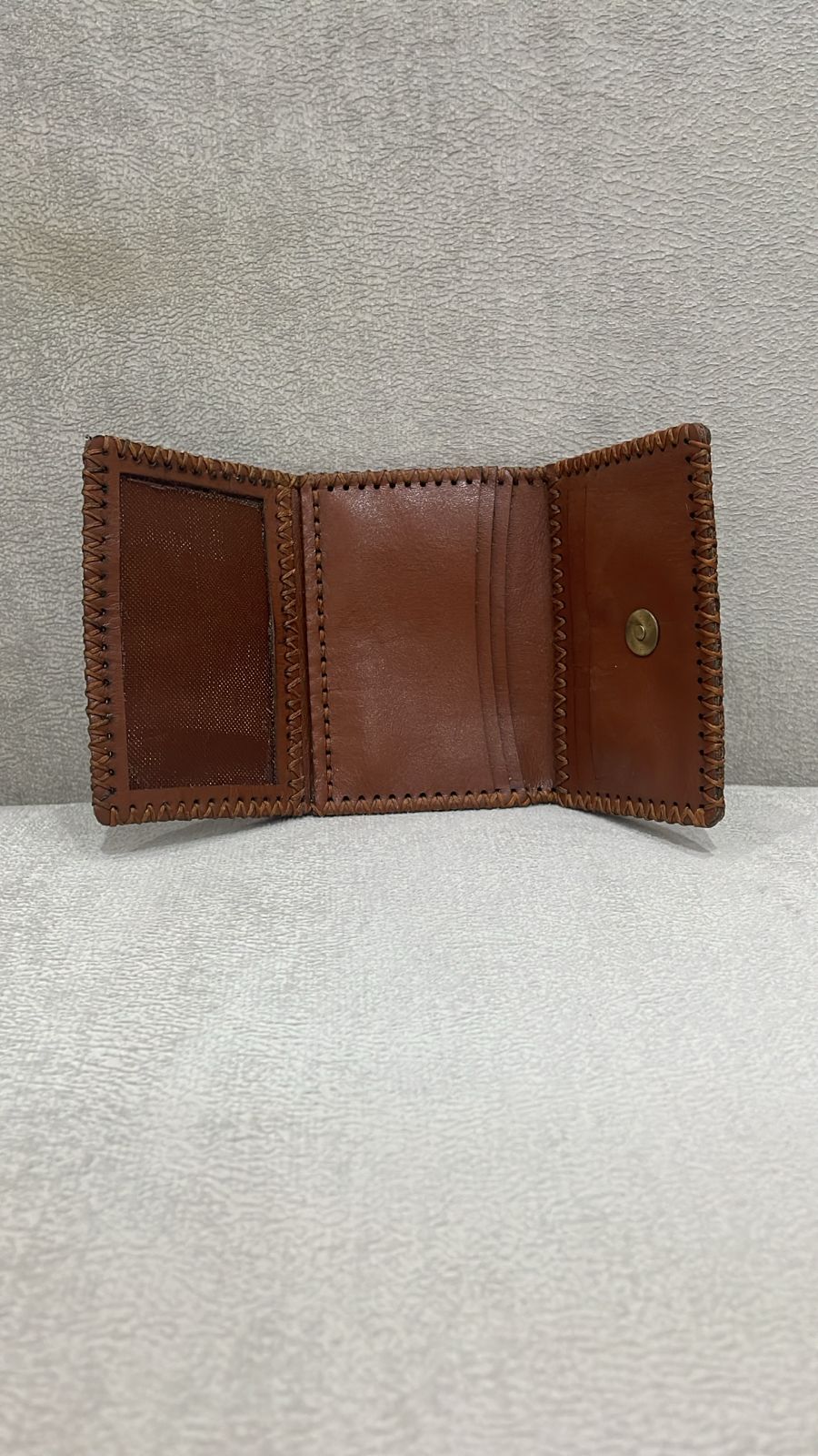 DL Handmade Personalized Leather Wallet