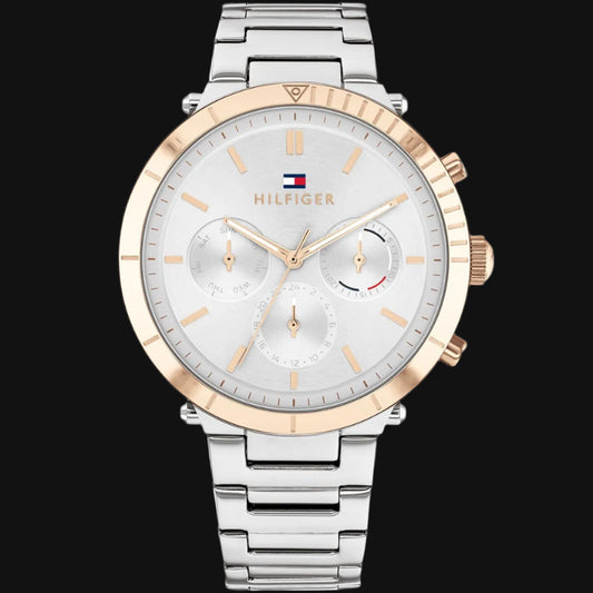 ساعة DL TOMMY HILFIGER النسائية التناظرية المصنوعة من الفولاذ المقاوم للصدأ - 1782348