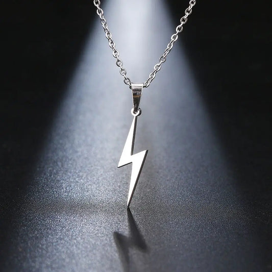 قلادة DL Lightning ذات السلسلة الطويلة من الفولاذ المقاوم للصدأ (النسخة الصينية)