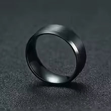 DL Stainless Steel Wedding Jewelry Horus Cross Casual Ring