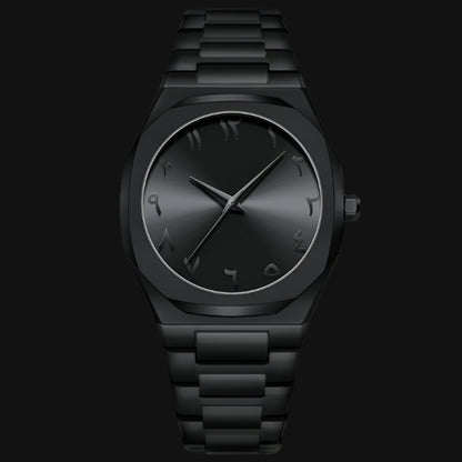 High-grade Alloy Arabic Dial Men's Waterproof Watch (Egyptian Edition)