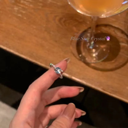 DL Blue Crystal Planet Ring (Japan Edition)