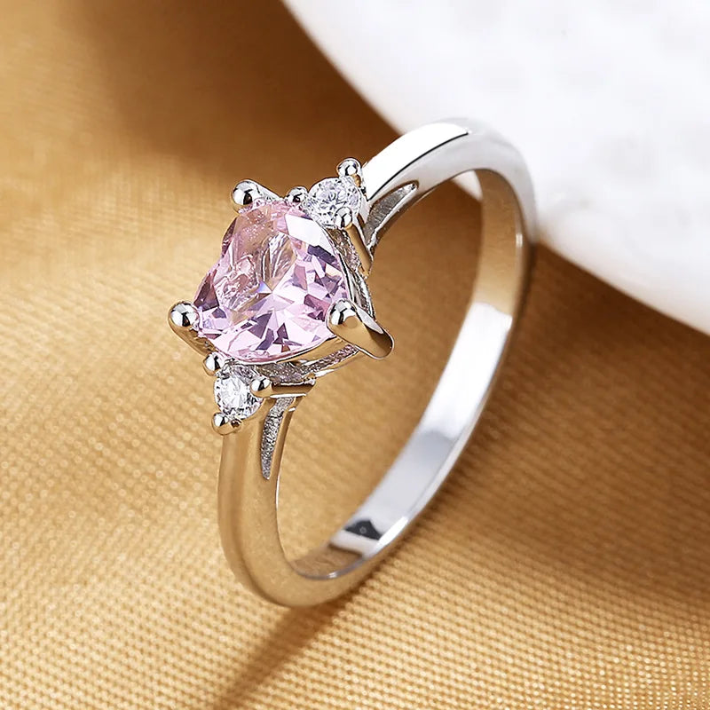 925 Silver Jewelry Heart Shape (Usa Edition)