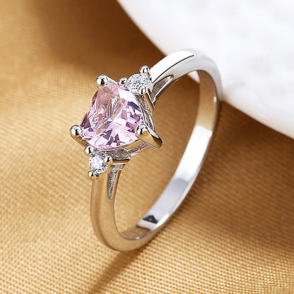 925 Silver Jewelry Heart Shape (Usa Edition)