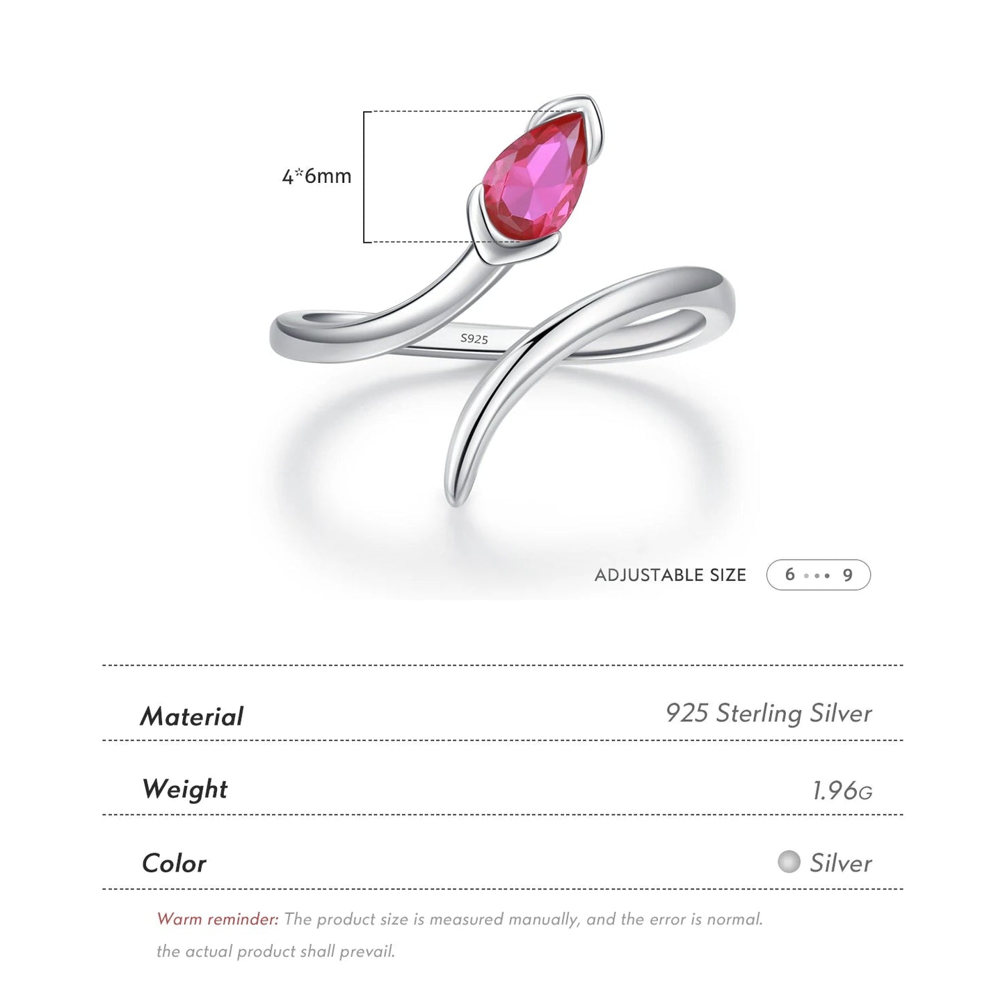 DL 925 Sterling Silver Charm Snake (Brazilian Edition)
