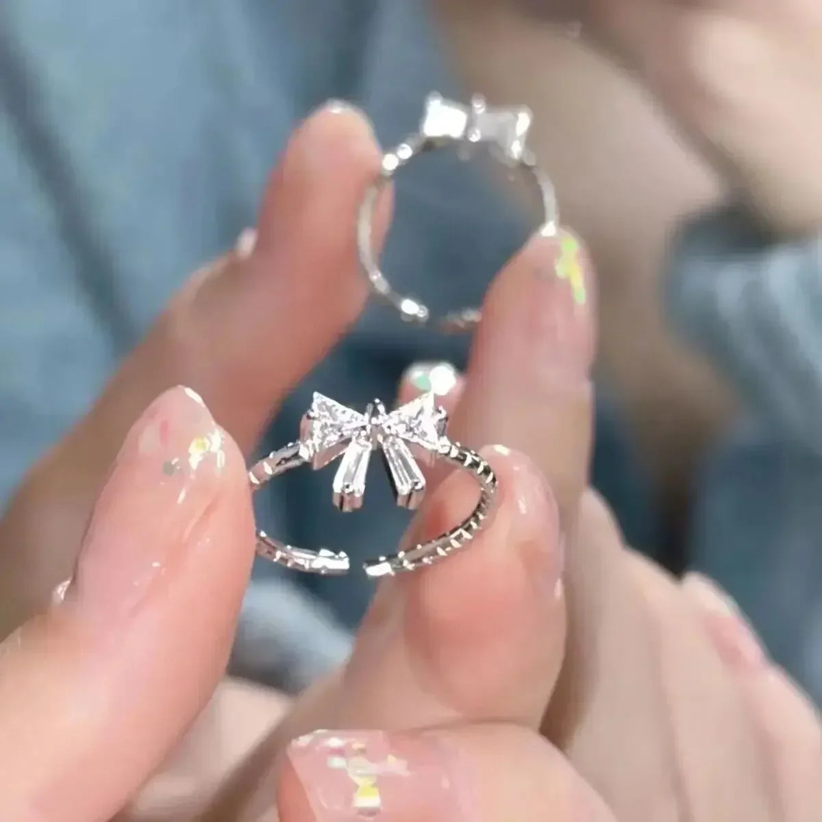 Elegant Bowknot Ring (China Edition)