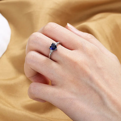 925 Silver Jewelry Heart Shape (Usa Edition)