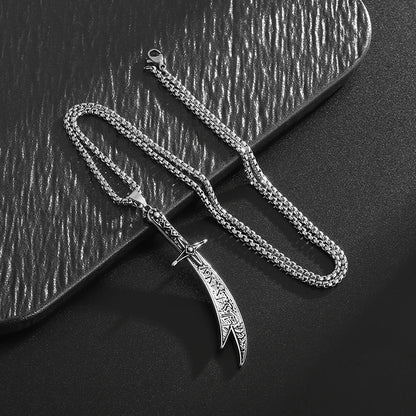 DL Ali Zulfiqar Sword Pendant Necklace (Saudi Arabia Edition)