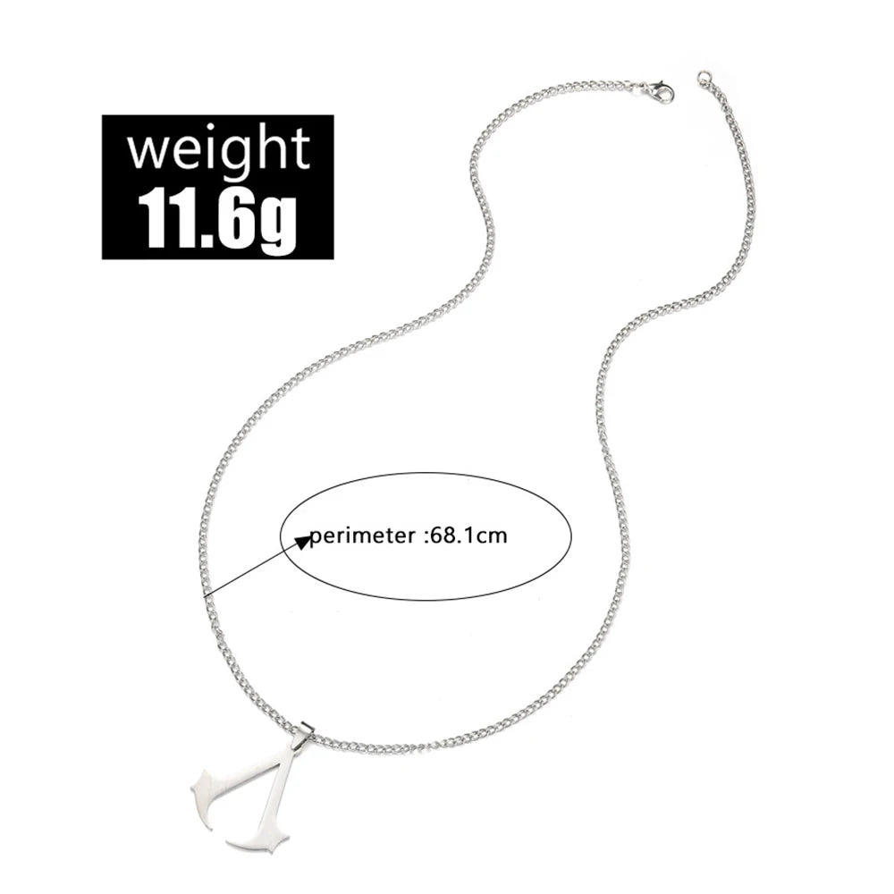 DL Assassin and Creed Stainless Steel Necklace (USA Edition)