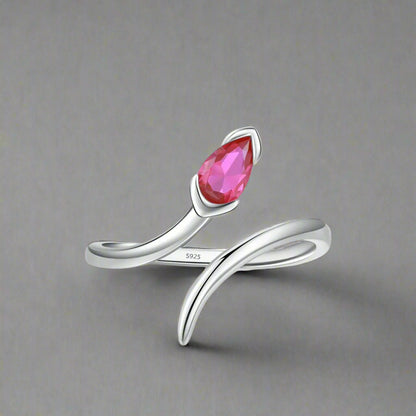 DL 925 Sterling Silver Charm Snake (Brazilian Edition)