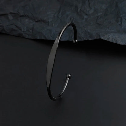 DL high quality gold plated spherical c-shape bracelet (China Edition)