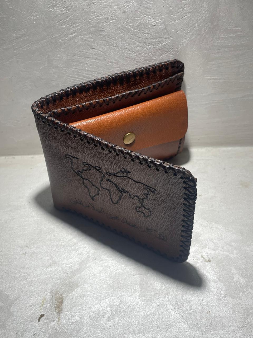 DL Handmade Personalized Leather Wallet