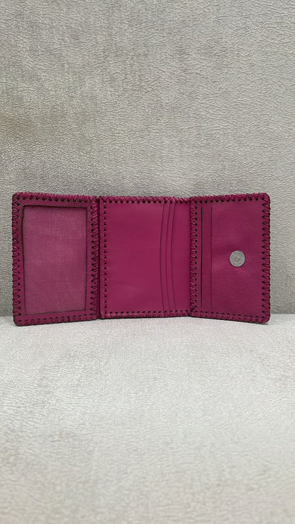 DL Handmade Personalized Leather Wallet