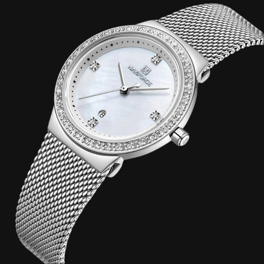 ساعة DL Naviforce النسائية NF5005