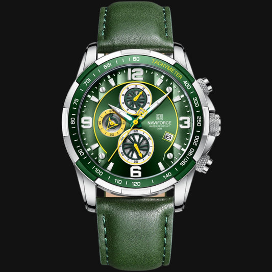 ساعة DL Naviforce للرجال NF8020L-S-GN-GN