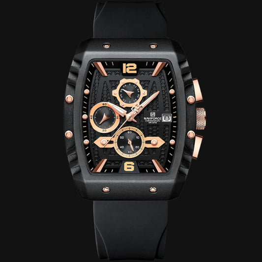 ساعة DL Naviforce للرجال NF8025 سوداء