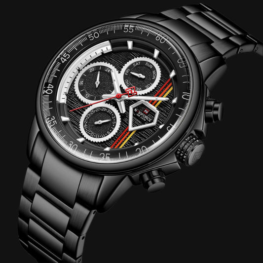 ساعة DL Naviforce للرجال NF9184-BB