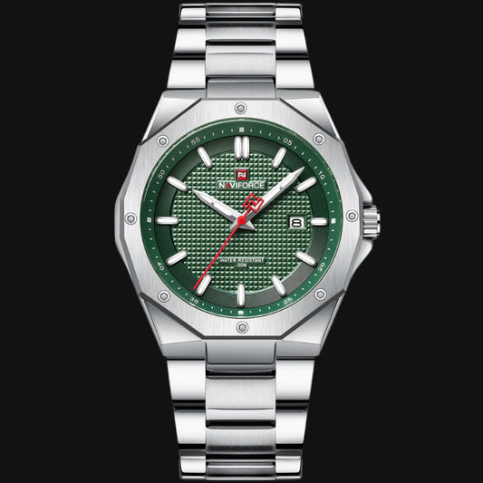 ساعة DL Naviforce للرجال NF9200S-S-GN